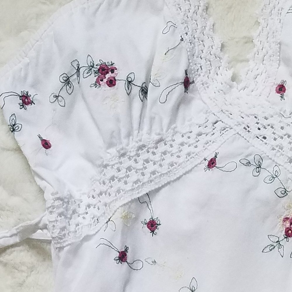 white sundress